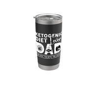 Amante de la dieta cetogénica Dad The Idol Keto Diet Ketogenic Diet Vaso térmico de acero inoxidable de doble pared