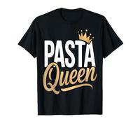 Amante de la Divertida Comida Italiana de Pasta Queen Camiseta