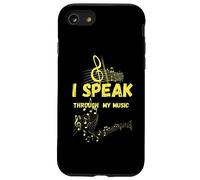 Amante de la Guitarra, Amante de la música, Profesor de música, Notas Music Carcasa para iPhone SE (2020) / 7/8