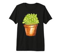 Amante de la Hoja de albahaca - Cocina de jardín Camiseta Premium