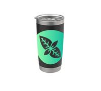 Amante de la hoja de albahaca - Cocina de jardín Vaso térmico de acero inoxidable de doble pared