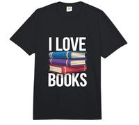 Amante de la Literatura I Love Books Stack Comfort Colors Adult Heavyweight T-Shirt