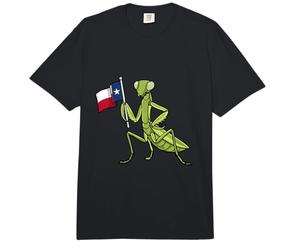 Amante de la Mantis Rezando Niños Bandera de Texas Insecto Mantis Texas Comfort Colors Adult Heavyweight T-Shirt