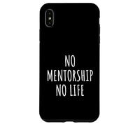 Amante de la mentoría Hombres Mujeres Niños Mentor Life Coaching Carcasa para iPhone XS Max