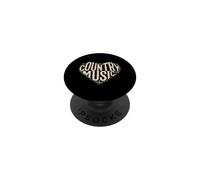 Amante de la música Country Western Cowboy Cowgirl Country Songs PopSockets PopGrip Adhesivo
