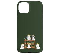 Amante de la Planta Fantasma Retro jardiner Espeluznante Carcasa para iPhone 15 Plus
