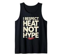 Amante de la Salsa Picante Comida Picante Chilihead Heat Seeker Pepper Camiseta sin Mangas
