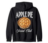 Amante de la Tarta de Manzana para Hornear Postre Foodie Sudadera con Capucha