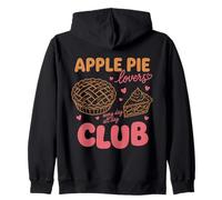 Amante de la Tarta de Manzana Postre para Hornear Foodie Sudadera con Capucha