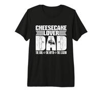 Amante de la Tarta de Queso, papá, el ídolo, pastelero, Amante de la Tarta Camiseta Premium