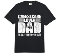 Amante de la Tarta de Queso, papá, el ídolo, pastelero, Amante de la Tarta Comfort Colors Adult Heavyweight T-Shirt