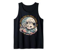 Amante de la zarigüeya Mi Animal Espiritual Come Basura Camiseta sin Mangas