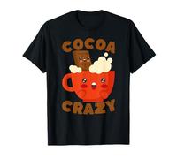 Amante de Las Bebidas Kawaii Hot Cocoa Crazy Chocolate Camiseta