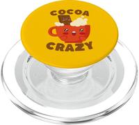 Amante de Las Bebidas Kawaii Hot Cocoa Crazy Chocolate PopSockets PopGrip para MagSafe
