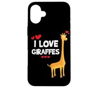 Amante de Las Jirafas I Love Giraffe Lover Carcasa para iPhone 16 Plus