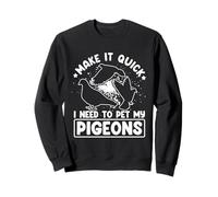 Amante de Las Palomas I NEET do Pet my Pigeons Animal Lover Sudadera