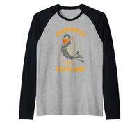 Amante de las palomas Urban Bird Life City Wildlife Breadcrumb Bandit Camiseta Manga Raglan