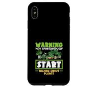 Amante de Las Plantas Comienza a Hablar de Plantas Jardinero Divertido Carcasa para iPhone XS MAX