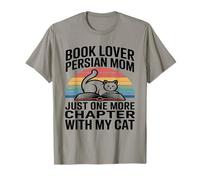 Amante de Libros Persa Mamá Solo Un Capítulo Más con Mi Gato Camiseta
