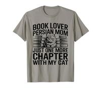 Amante de Libros Persa Mamá Solo Un Capítulo Más con Mi Gato Camiseta