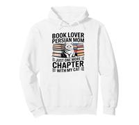 Amante de Libros Persa Mamá Solo Un Capítulo Más con Mi Gato Sudadera con Capucha
