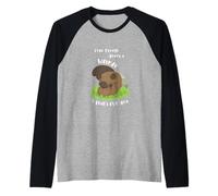 Amante de los Animales ornitorrinco Aunque Seas un Bicho Raro, Divertido y Lindo Camiseta Manga Raglan