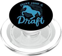 Amante de los Caballos Make Mine A Draft Horse Caballo PopSockets PopGrip para MagSafe