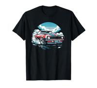 Amante de los coches American Muscle Car, retro, vintage, clásico, 60 y 70 Camiseta