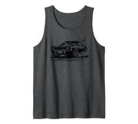 Amante de los coches American Muscle Car, retro, vintage, clásico, 60 y 70 Camiseta sin Mangas
