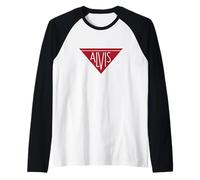 Amante de los Coches Antiguos con el Logotipo de Alvis Classic Car Camiseta Manga Raglan