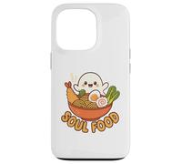 Amante de los fideos Kawaii Ramen Ghost Noodles Carcasa para iPhone 13 Pro