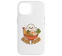Amante de los fideos Kawaii Ramen Ghost Noodles Carcasa para iPhone 14