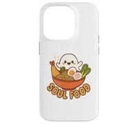 Amante de los fideos Kawaii Ramen Ghost Noodles Carcasa para iPhone 14 Pro