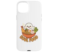 Amante de los fideos Kawaii Ramen Ghost Noodles Carcasa para iPhone 15 Plus