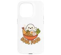 Amante de los fideos Kawaii Ramen Ghost Noodles Carcasa para iPhone 15 Pro
