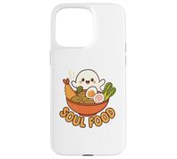 Amante de los fideos Kawaii Ramen Ghost Noodles Carcasa para iPhone 15 Pro Max
