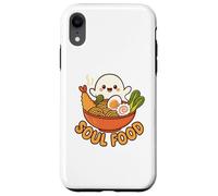 Amante de los fideos Kawaii Ramen Ghost Noodles Carcasa para iPhone XR