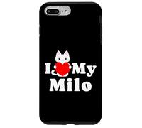 Amante de los Gatitos de I Love My Milo Cat Dueño Carcasa para iPhone 7 Plus/8 Plus