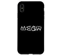 Amante de los gatos Miau Gatitos lindos Carcasa para iPhone XS Max