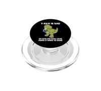 Amante de los Libros de Dinosaurios T Rex Brazos tristes Demasiado Cortos para Leer PopSockets PopGrip para MagSafe