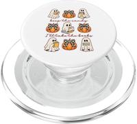Amante de los Libros de Halloween Fantasma Toma el Caramelo I'Ll Take Books PopSockets PopGrip para MagSafe