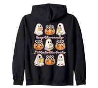 Amante de los Libros de Halloween Fantasma Toma el Caramelo I'Ll Take Books Sudadera con Capucha