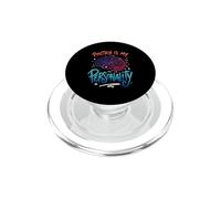 Amante de los Libros, la poesía es mi Personalidad, Lector de Ratones de Biblioteca PopSockets PopGrip para MagSafe