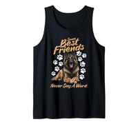 Amante de los Perros Amigos Amigos Amigos Cachorro Belga Tervuren Camiseta sin Mangas