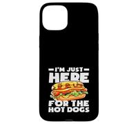 Amante de los Perros Calientes aquí para los Perros Calientes Carcasa para iPhone 15 Plus