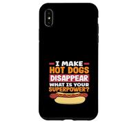 Amante de los perros calientes Hago desaparecer los perros calientes Superpoder Carcasa para iPhone XS Max