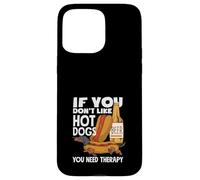 Amante de los perros calientes si no te gustan los hot dogs Carcasa para iPhone 15 Pro Max