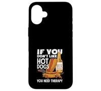 Amante de los perros calientes si no te gustan los hot dogs Carcasa para iPhone 16 Plus
