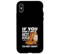 Amante de los perros calientes si no te gustan los hot dogs Carcasa para iPhone X/XS