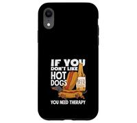 Amante de los perros calientes si no te gustan los hot dogs Carcasa para iPhone XR